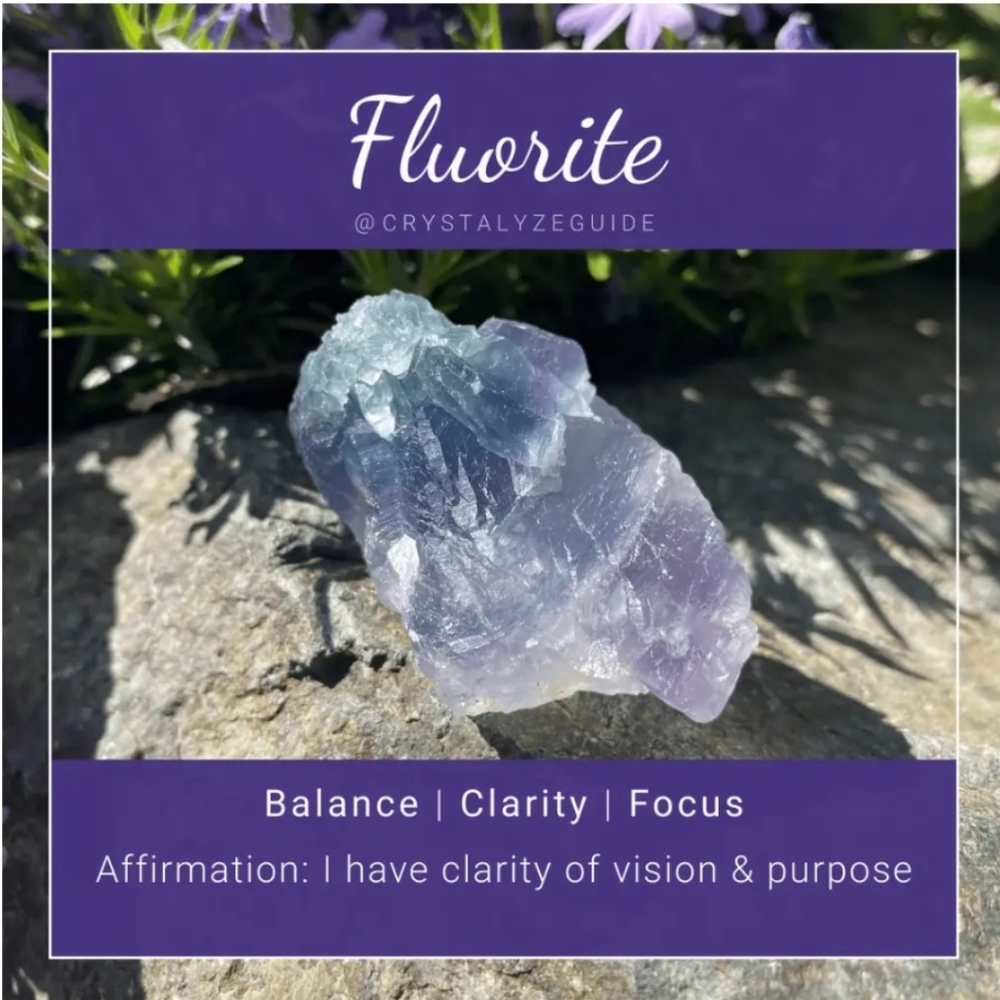 RAW Florite Pendant - Picture 3 of 3